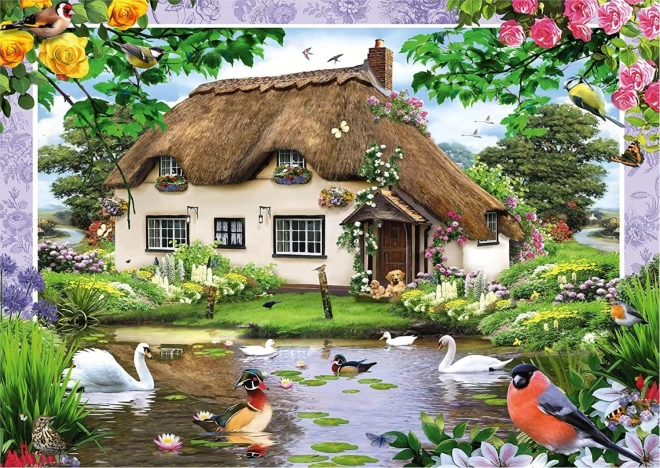 Schmidt puzzle Romantična kućica 500 dijelova