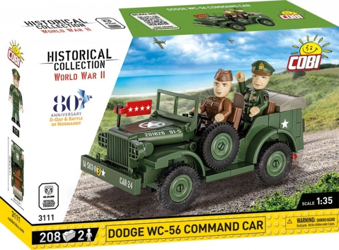 Konstrukcijski set Dodge WC-56 Command Car