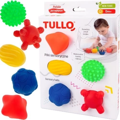 Senzoričke kuglice 5 komada - Tullo