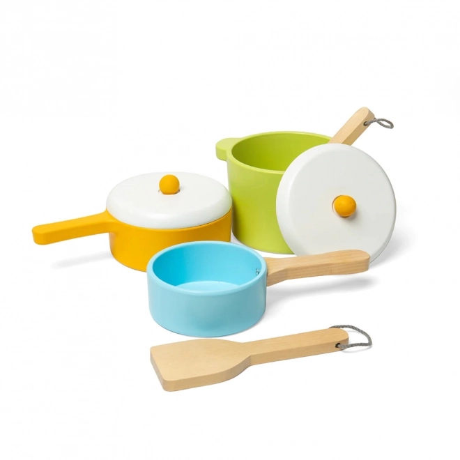 Dječji set kuhinjskog posuđa Bigjigs Toys