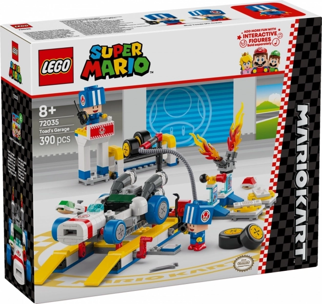 LEGO Super Mario: Mario Kart - Toad i njegova garaža
