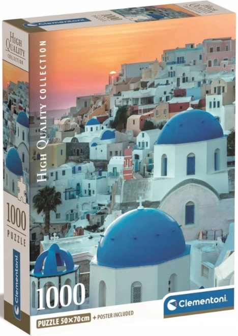 CLEMENTONI Puzzle Santorini 1000 dijelova