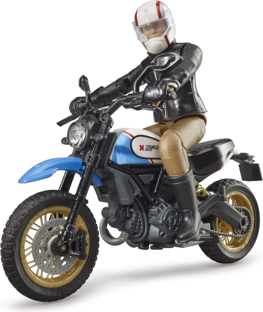 Bworld motocikl Scrambler DUCATI Cafe Racer s vozačem