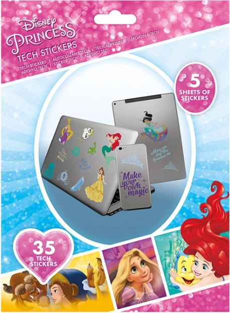 Set tehničkih naljepnica DISNEY princeze