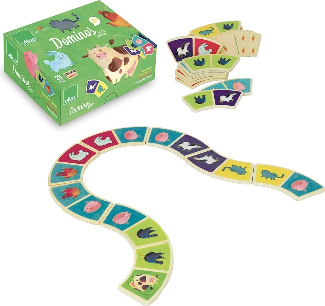 Vilac Farma Domino za djecu