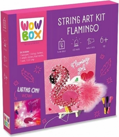 Kreativni set String Art Plamingo