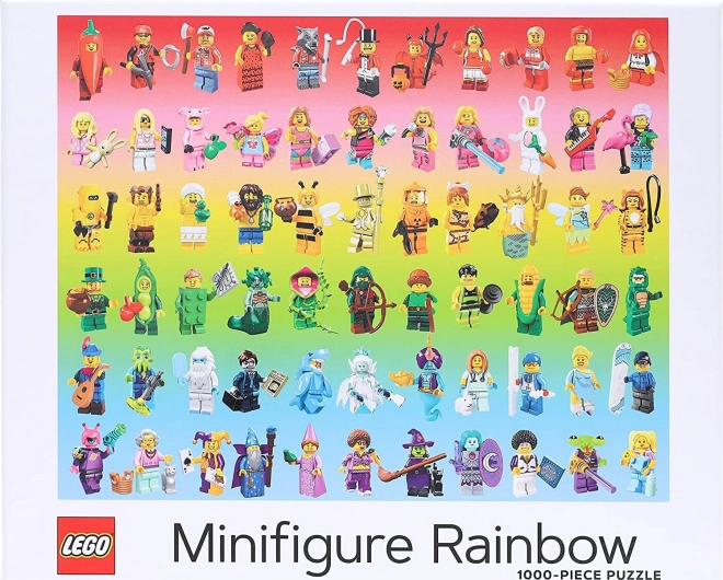 Chronicle Books LEGO® Duhov&eacute; figurice 1000 dijelova