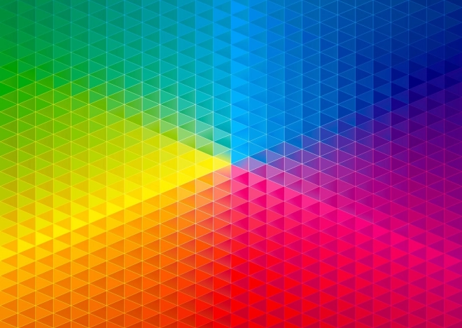 Enjoy puzzle Kaleidoskopska duga 1000 dijelova