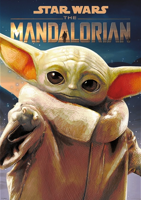 TREFL Puzzle Premium Plus Star Wars: Mandalorian - Grogu 1000 komada