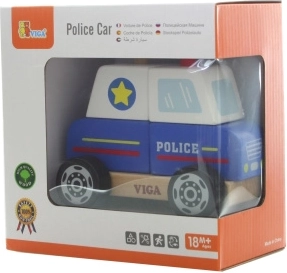 Viga drvena slagalica policijski auto
