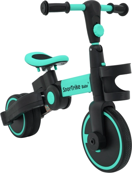 Dječje guralo i tricikl 3u1 SporTrike – Plava