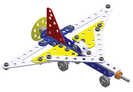 Konstruktorski set s 10 modela