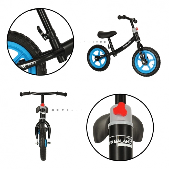 Dječji bicikl - guralica Trike Fix Balance – crna