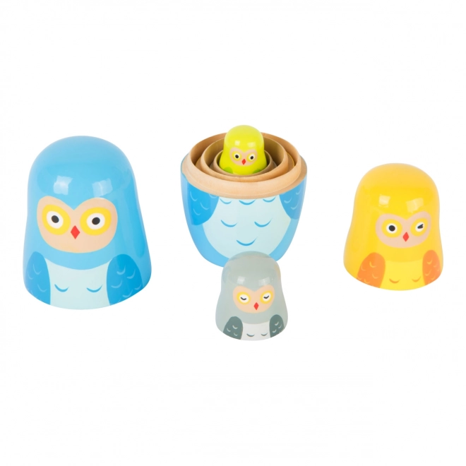 Small Foot Matrica obitelj sova