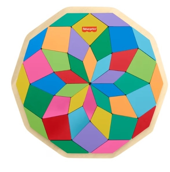 Drvene puzzle Mandala Fisher-Price