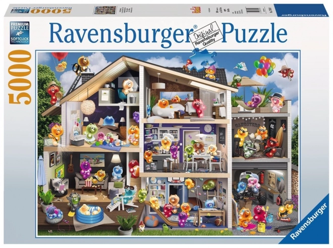 Ravensburger puzzle Gelini kućica za lutke 5000 kom