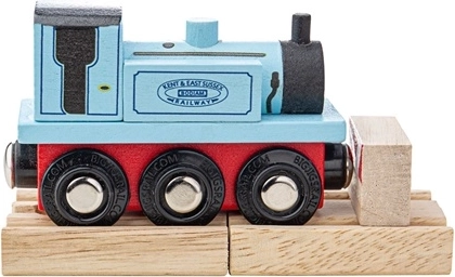 Bigjigs Rail drveni vlakić terijer – plavi