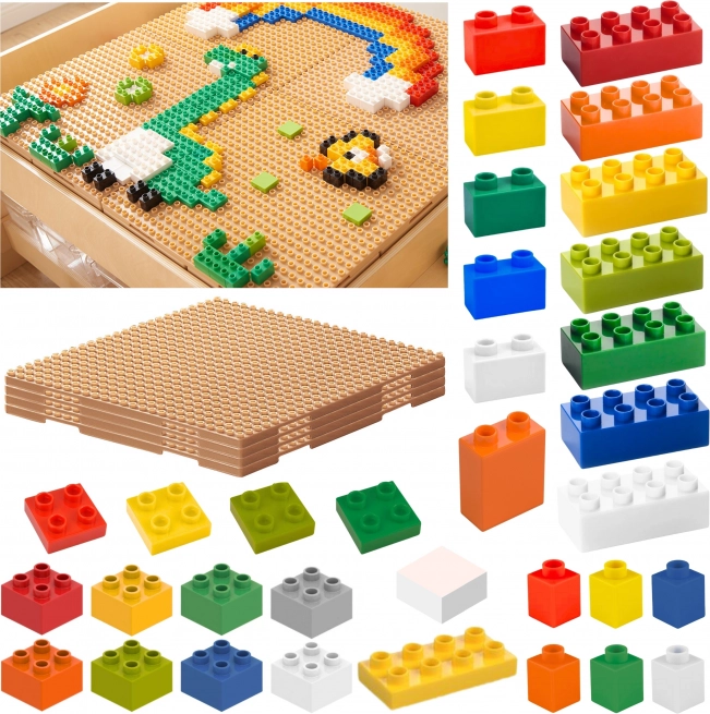 Konstrukcijski set MASTERKIDZ STEM s 563 dijelova i 4 dodatka za panel