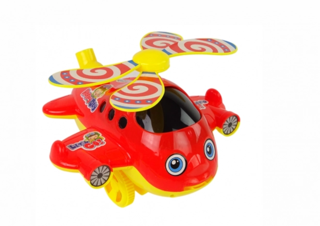 Vesela igračka helikopter s drškom