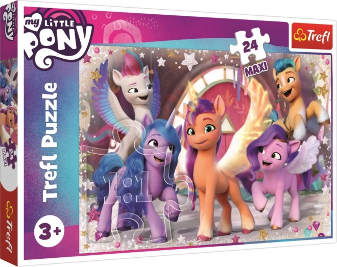 Puzzle Maxi 24 Radost iz Pony filmova