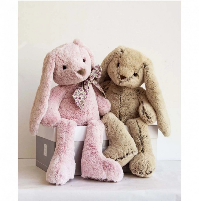 Doudou Histoire d'Ours plišani prijatelj bež zec 40 cm