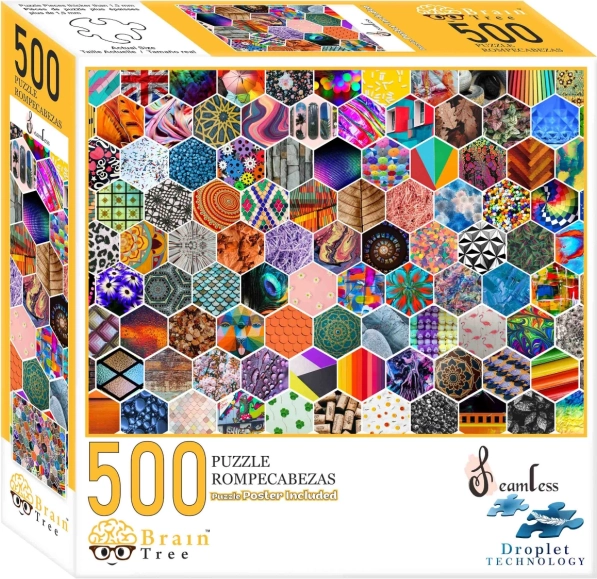 Slikovne puzzle pločice 500 dijelova Brain Tree
