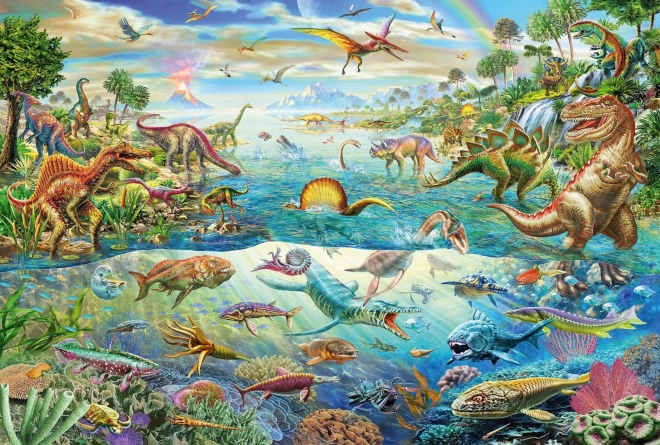 Puzzle Svijet dinosaura