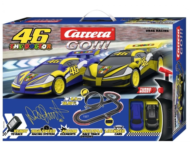 Carrera GO!!! Trkaća staza 46 The Doctor VR46 Racing