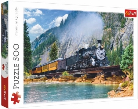 Puzzle Planinski Vlak 500 Dijelova Trefl