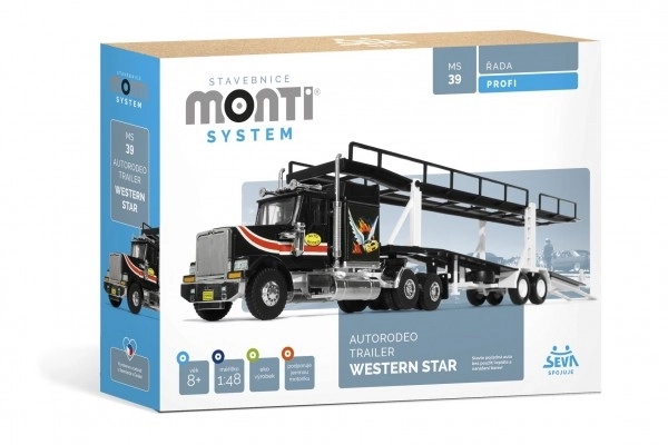 Konstruktor Monti System Autorodeo Trailer Western Star