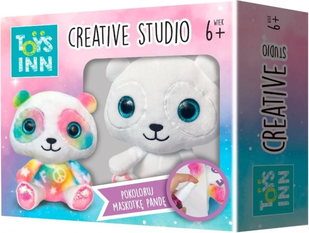 Kreativni set – plišana panda za bojanje