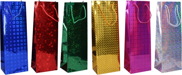 Poklon-vrećica za bocu M 12 × 34 × 9 cm – cjelogodišnja