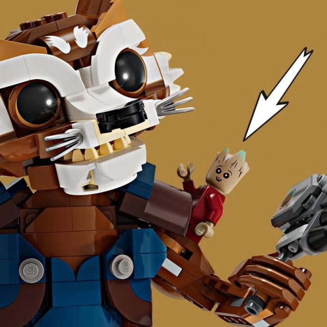 LEGO4 Marvel 76282 Raketa i mali Groot