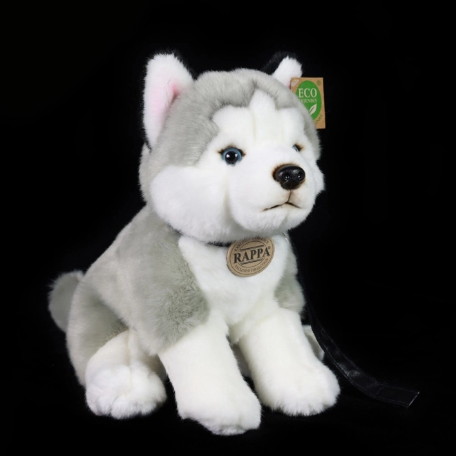 Plišani pas Husky s vodilicom 28 cm od Rappa