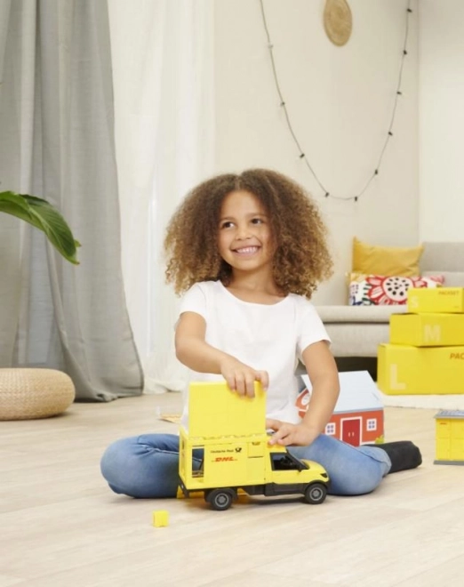 Set s vozilom DHL 25 cm City