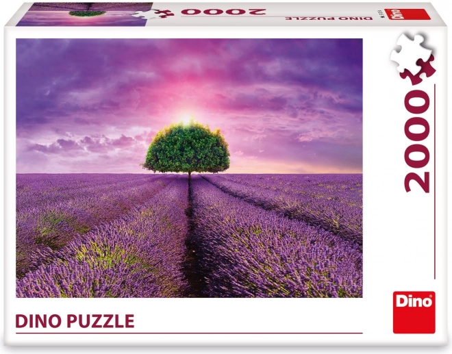 Puzzle Polje lavande 2000 dijelova