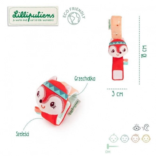 Lilliputiens - zveckajući narukvica - lisica Alice