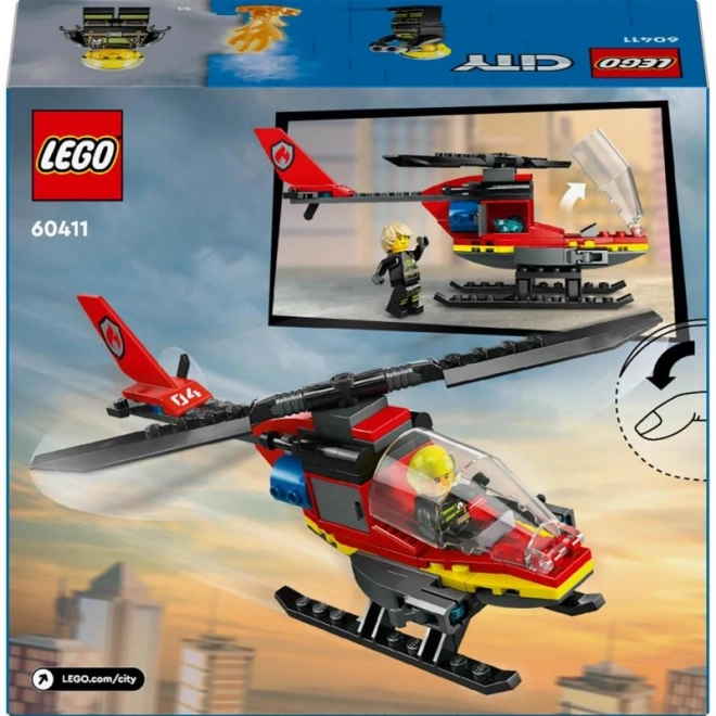 LEGO® City 60411 Vatrogasni spasilački helikopter