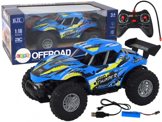 Daljinski upravljani terenac RC auto 1:16 Plava boja