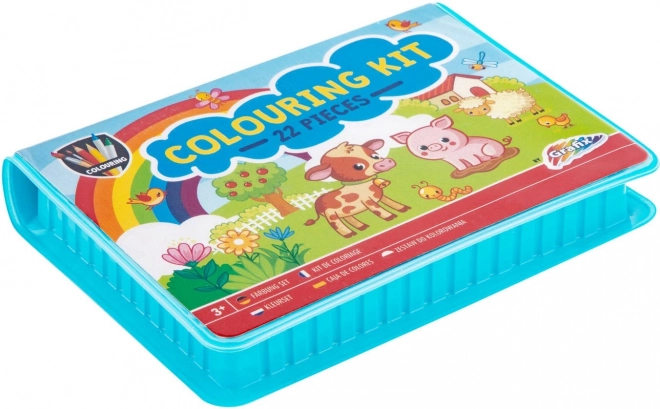GRAFIX Umjetnidki set 22 kom Životinjice