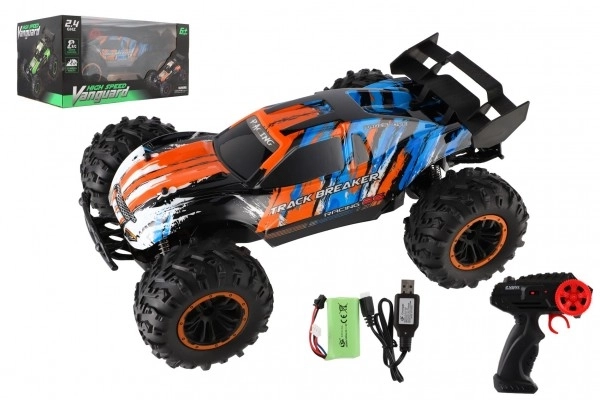 Auto RC Buggy brzinsko narančasto-plava