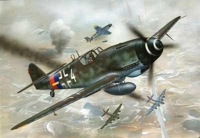 Model zrakoplova Messerschmitt Bf 109 G-10