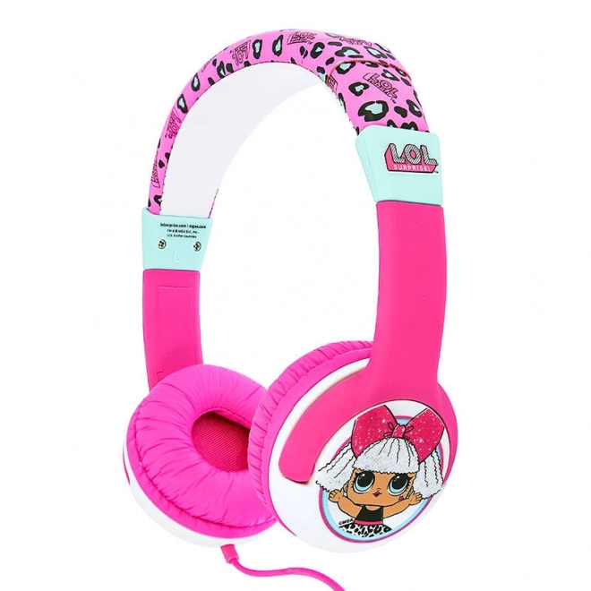 Žičane slušalice za djecu OTL L.O.L. Surprise! My Diva (ružičasta)