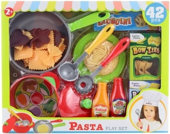 Plastični set hrane i posuđa za djecu