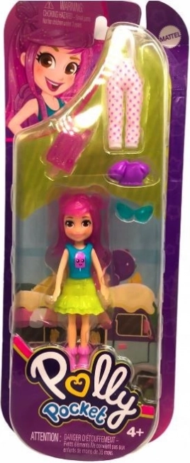 Lutka Polly Pocket – mali modni set s odjećom i dodacima