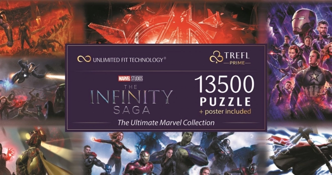 TREFL Puzzle UFT Marvel: Konačna zbirka 13500 dijelova
