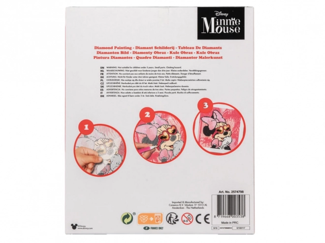 Disney Dijamantno Slikanje Minnie Mouse