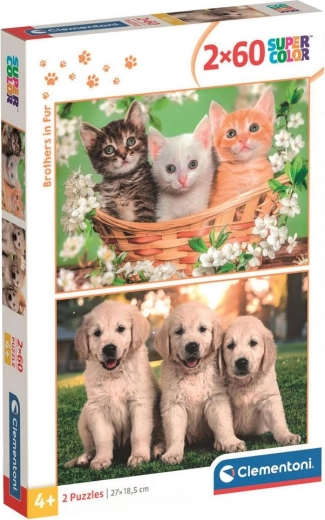 Puzzle Pahuljasti braća i sestre