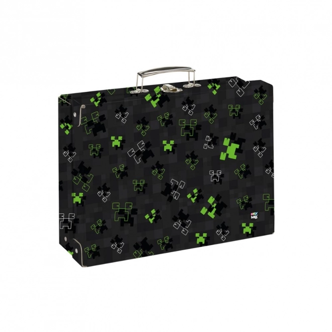 Dječji četvrtasti laminirani kovčeg A4 OXY NEXT Green Cube