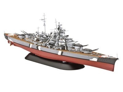 Plastični model ratnog broda Bismarck